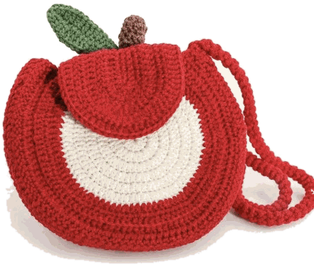 Apple Sling — jahitan rajut handmade ElszCrochet
