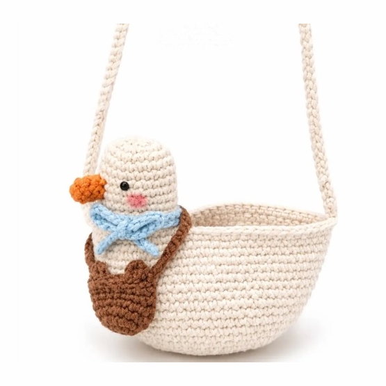 Duck Sling — jahitan rajut handmade ElszCrochet