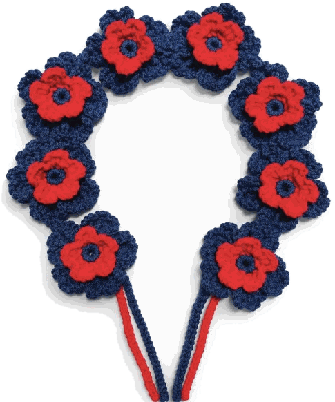Flower Necklace — jahitan rajut handmade ElszCrochet