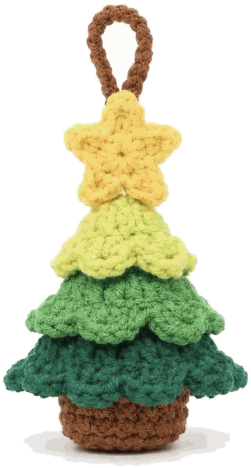 Mini Tree Decor — jahitan rajut handmade ElszCrochet