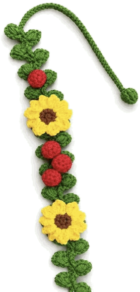 Sunflower Tail Headband — jahitan rajut handmade ElszCrochet
