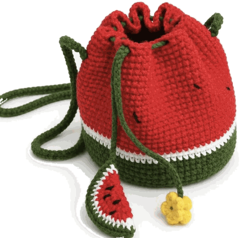 Watermelon Sling — jahitan rajut handmade ElszCrochet